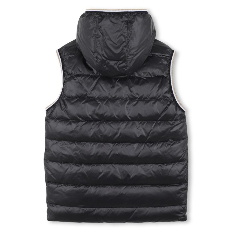 Doudoune à capuche reversible