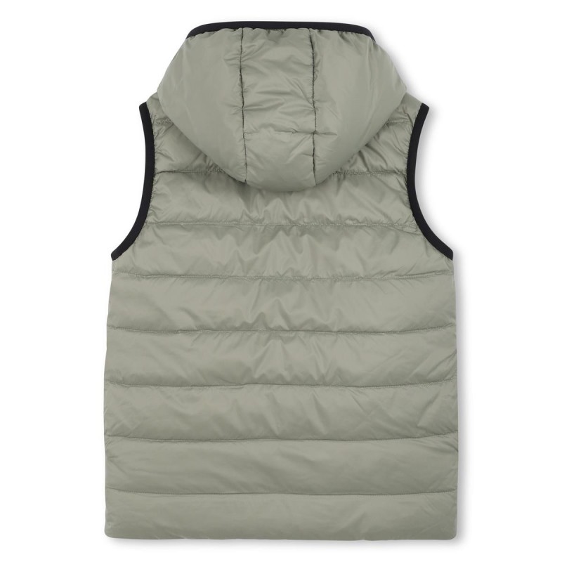 Doudoune à capuche reversible