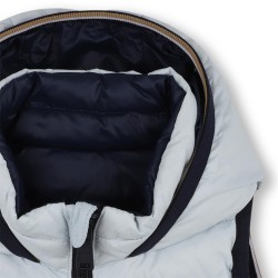 Doudoune à capuche reversible